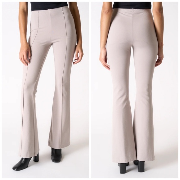 Sablyn • Bailey Flare Leggings Pants in Flax - Picture 1 of 10
